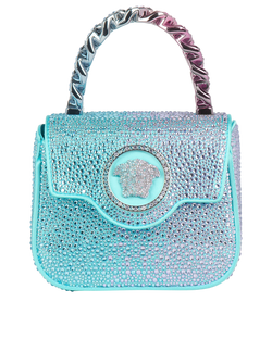 La Medusa Mini, Satin/Leather, Blue/Pink, MII, S/DB, 3*